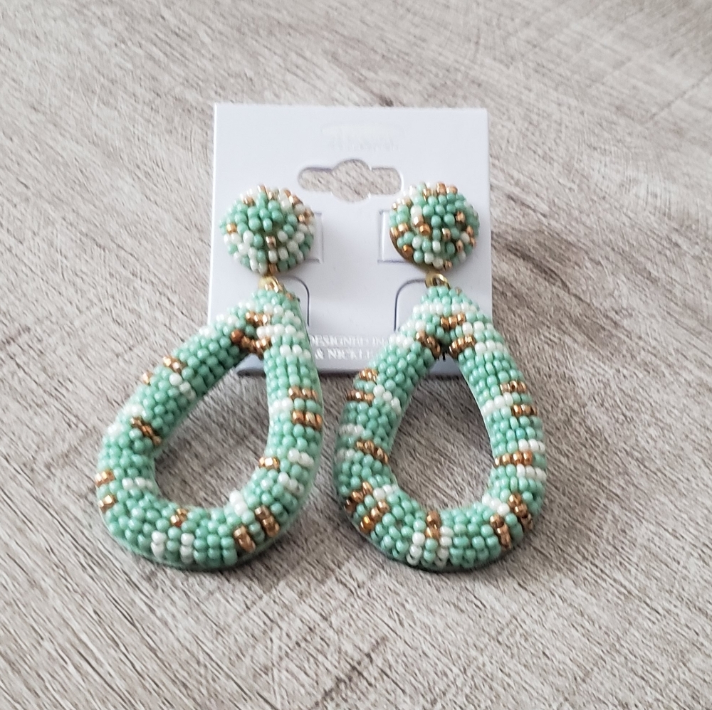 NWT Seedbead Earrings